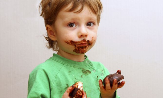 mancha chocolate