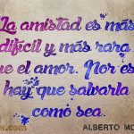 Frases sobre la amistad – Alberto Moravia