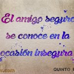 Frases sobre la amistad – Quinto Ennio