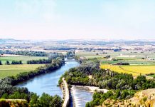 Tus primeros pasos con la fotografía: la regla del horizonte "Vega del Duero a su paso por Toro. Fotografía. Regla del horizonte"